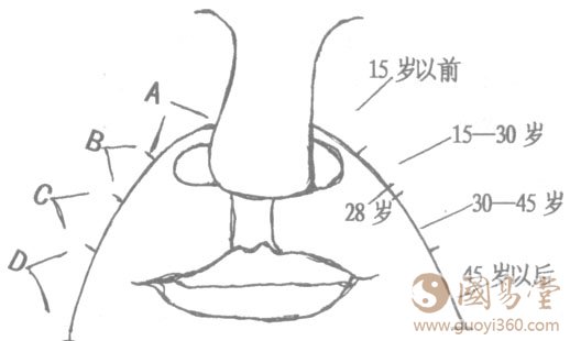 面相图解相法令绝招分解